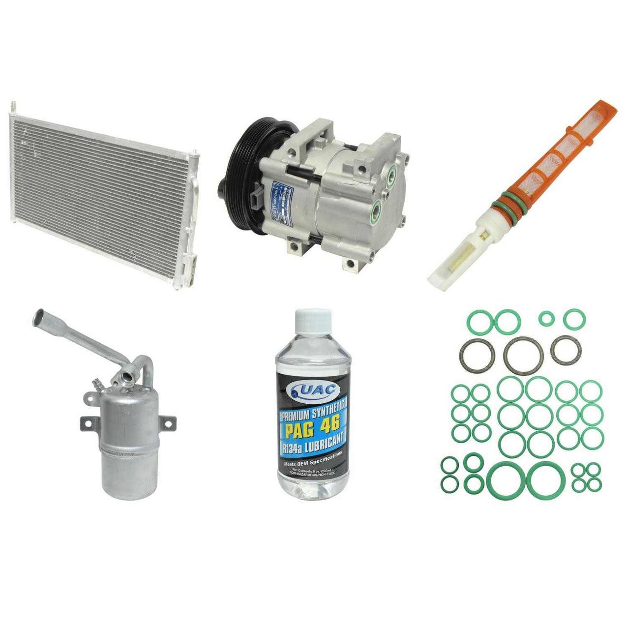 A/C Compressor Kit (With Fixed Orifice) UAC KT 1600A